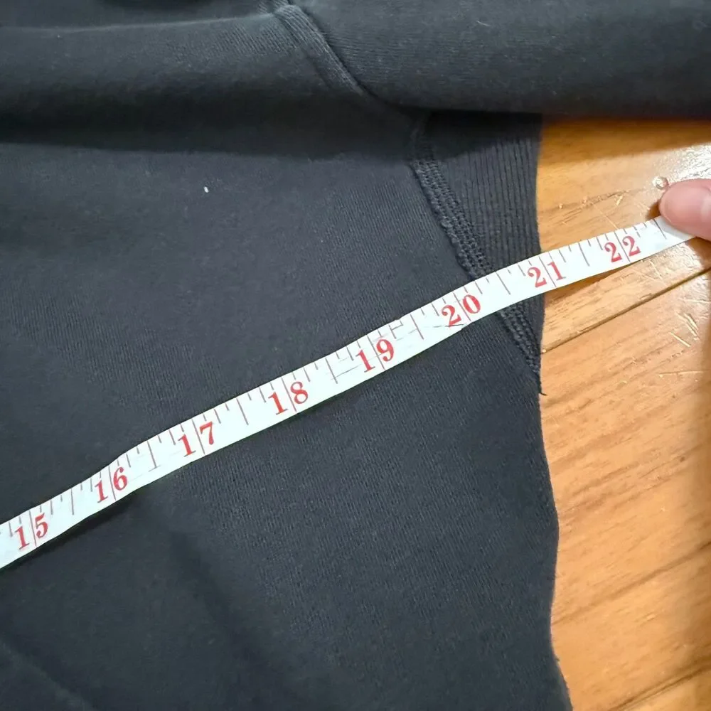 Lululemon Warm Down Hoodie Loose Fit Black Size 6 Athleisure Activewear Yoga